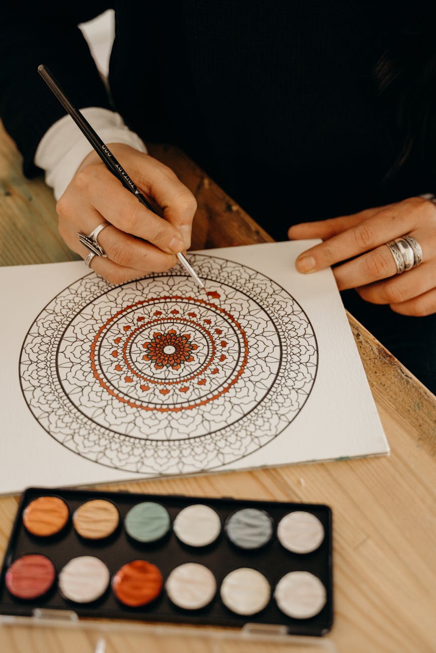Make a healing mandala