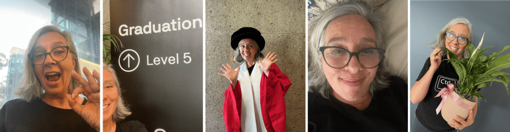 collage of photos taken from the day described above