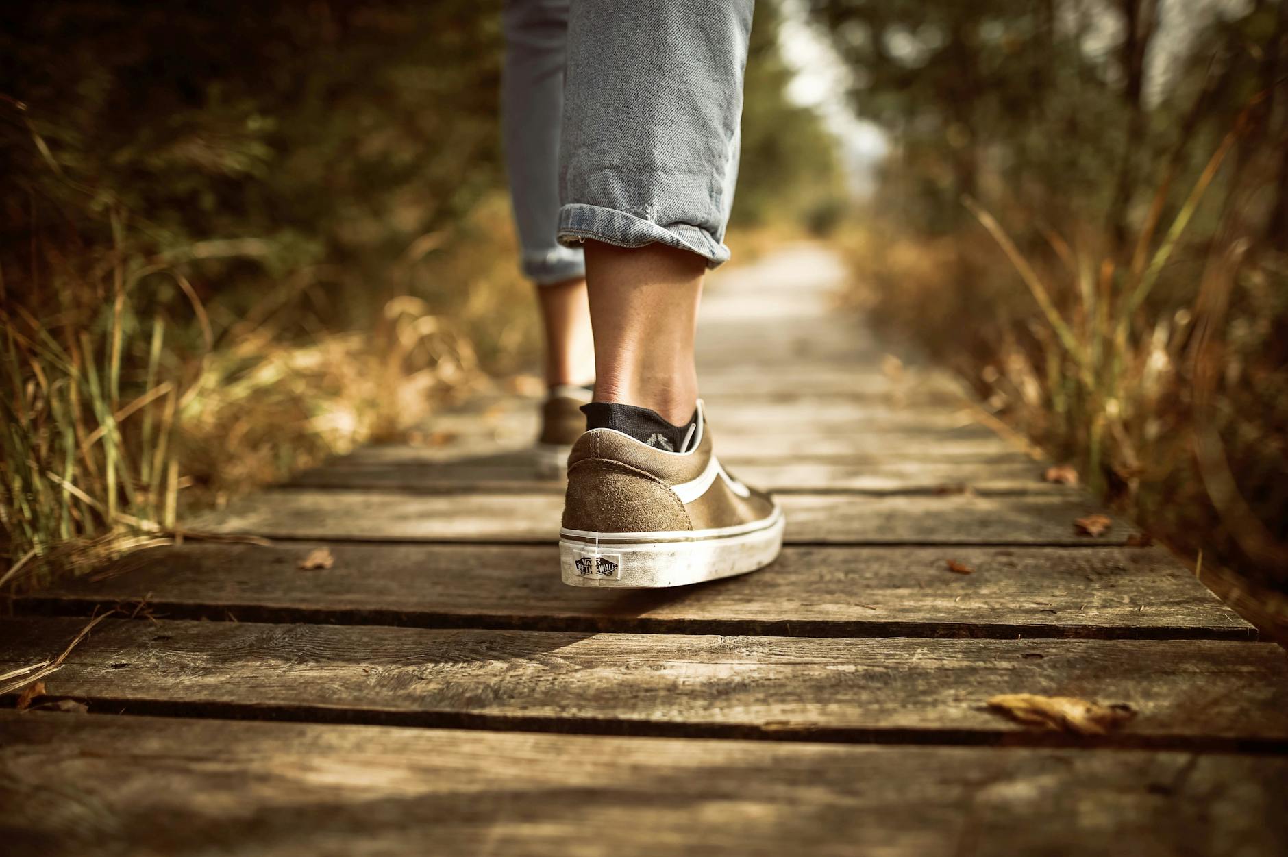Retro-walking backwards